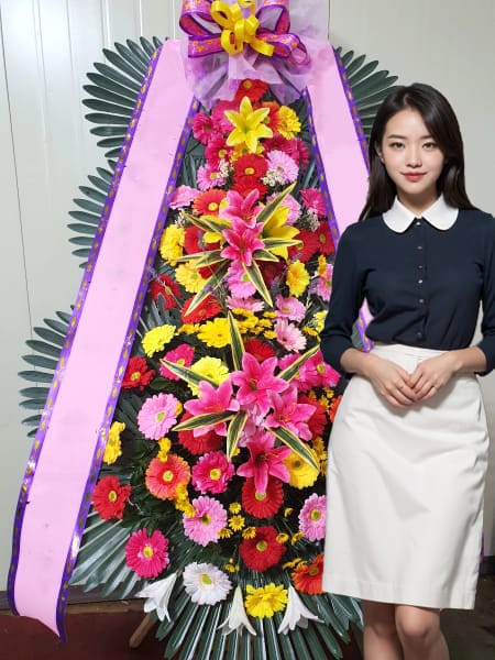 브라이튼하우스 3단화환 기본형