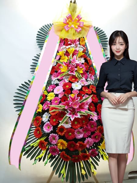 브라이튼하우스 3단화환 고급형